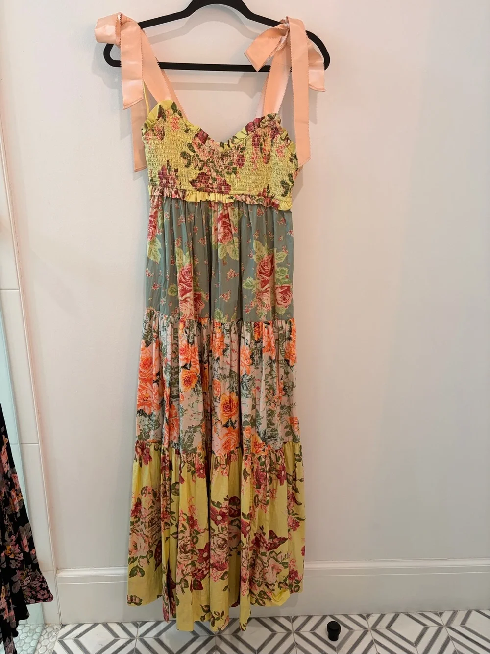Free People Bluebell Floral Tiered Maxi dress - Picture 6 of 7